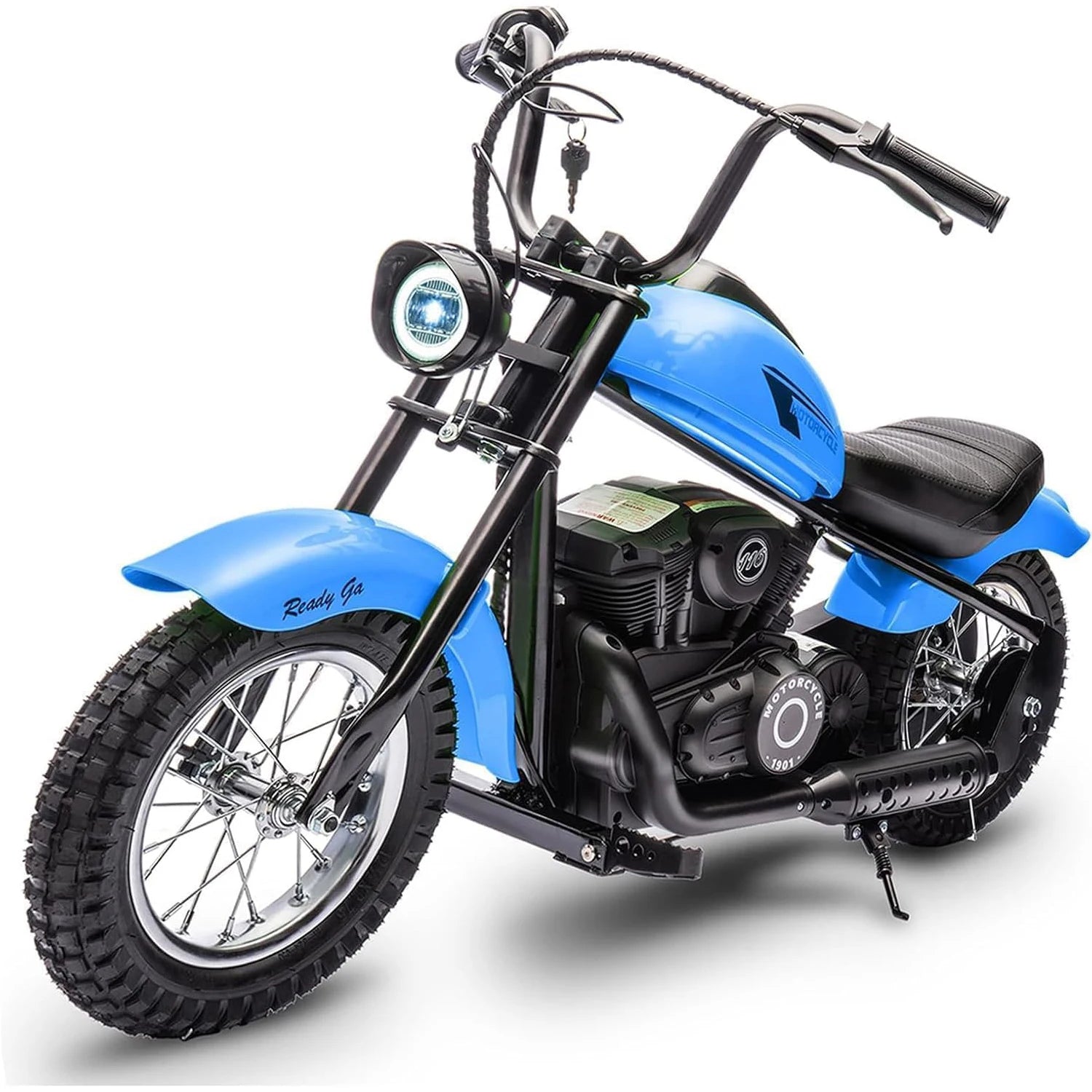 Electric Motorcycle for Kids 24v 250w Electric Dirt Bike with 2 Speed Up to 14 MPH & 60 Minutes Continuous Off-Road Dirt Bike