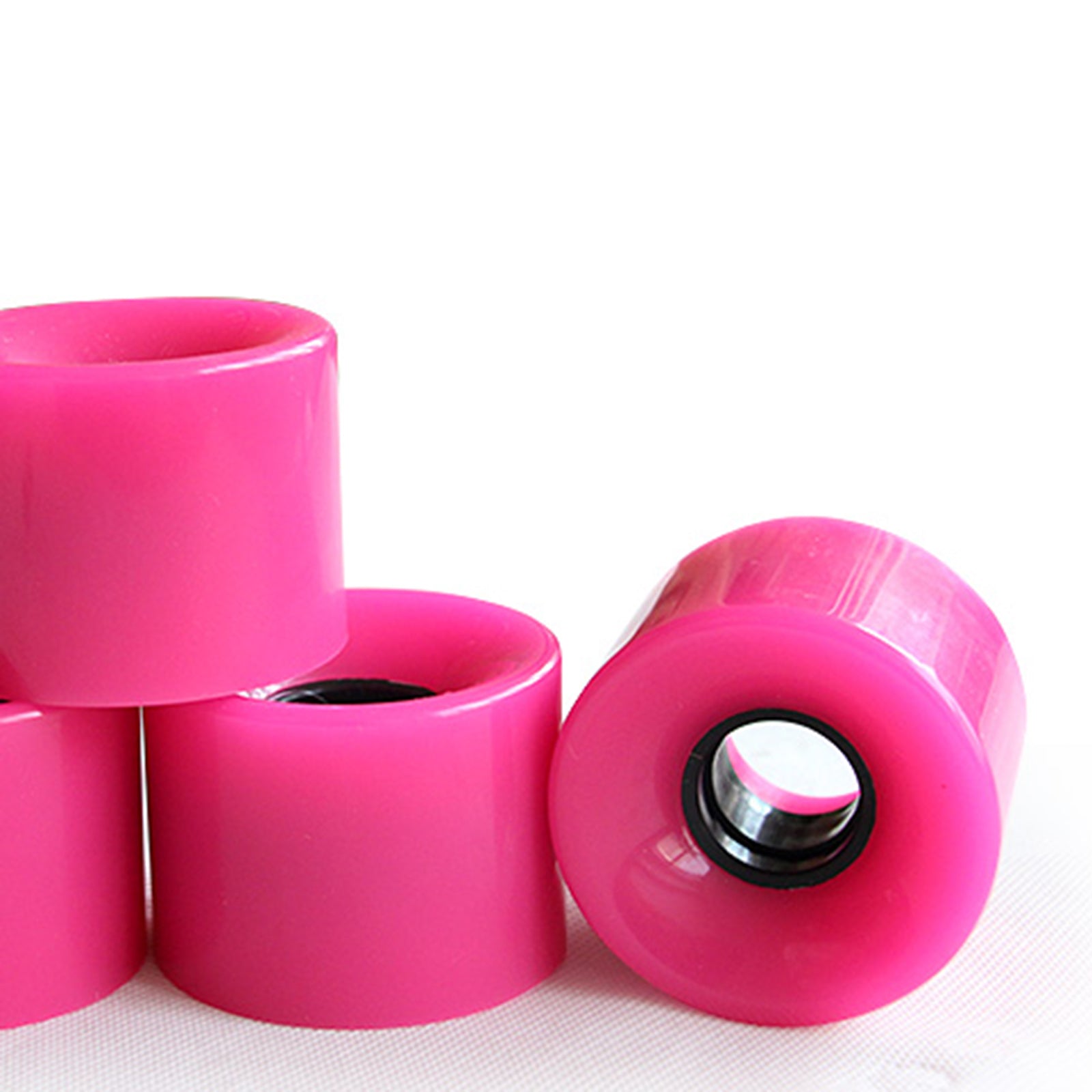 4pcs Skateboard Wheels Longboard Wheels Road Skate 78A Outdoor Skating Bearing Cruiser Wheels 60mm Cruising Street PU Wheels