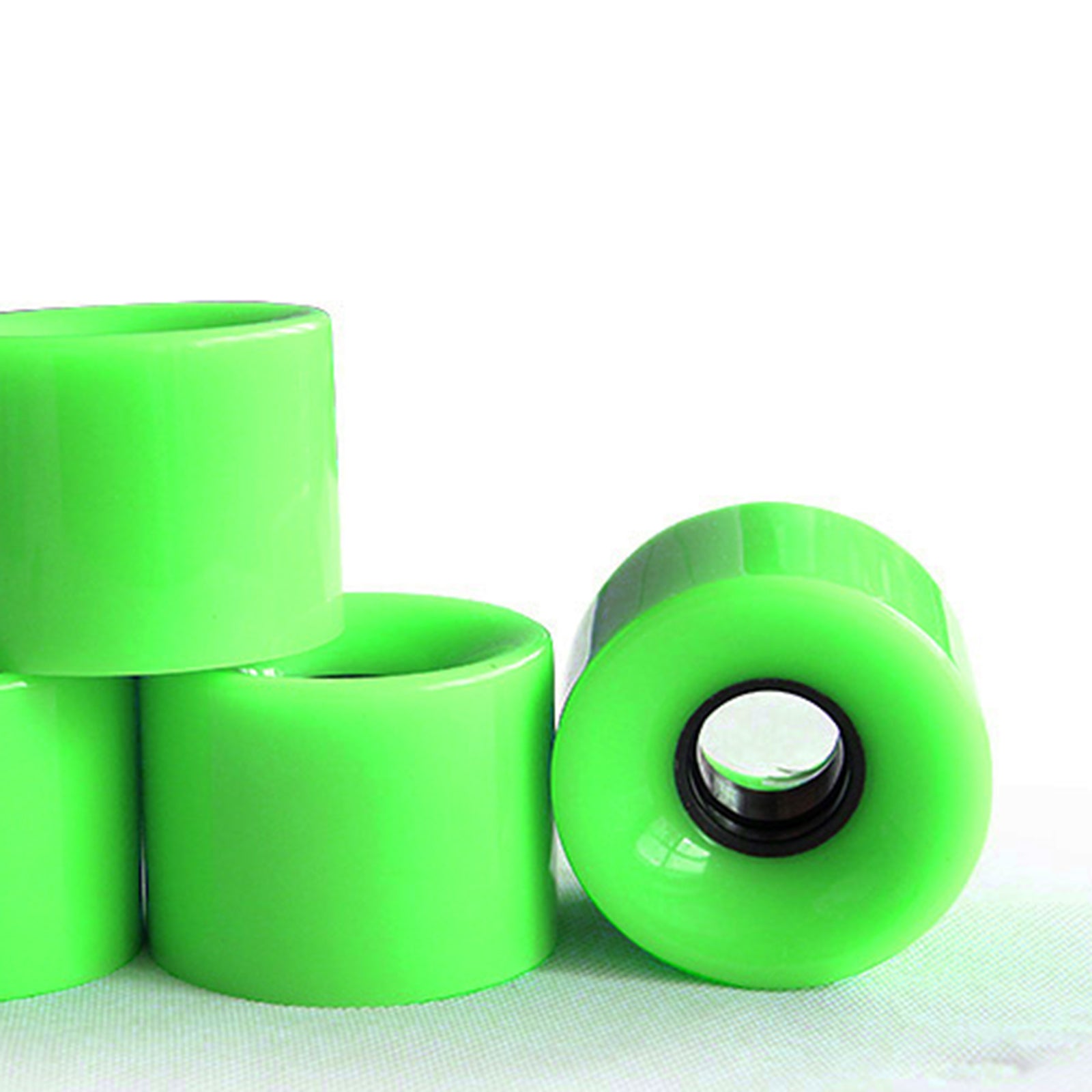 4pcs Skateboard Wheels Longboard Wheels Road Skate 78A Outdoor Skating Bearing Cruiser Wheels 60mm Cruising Street PU Wheels