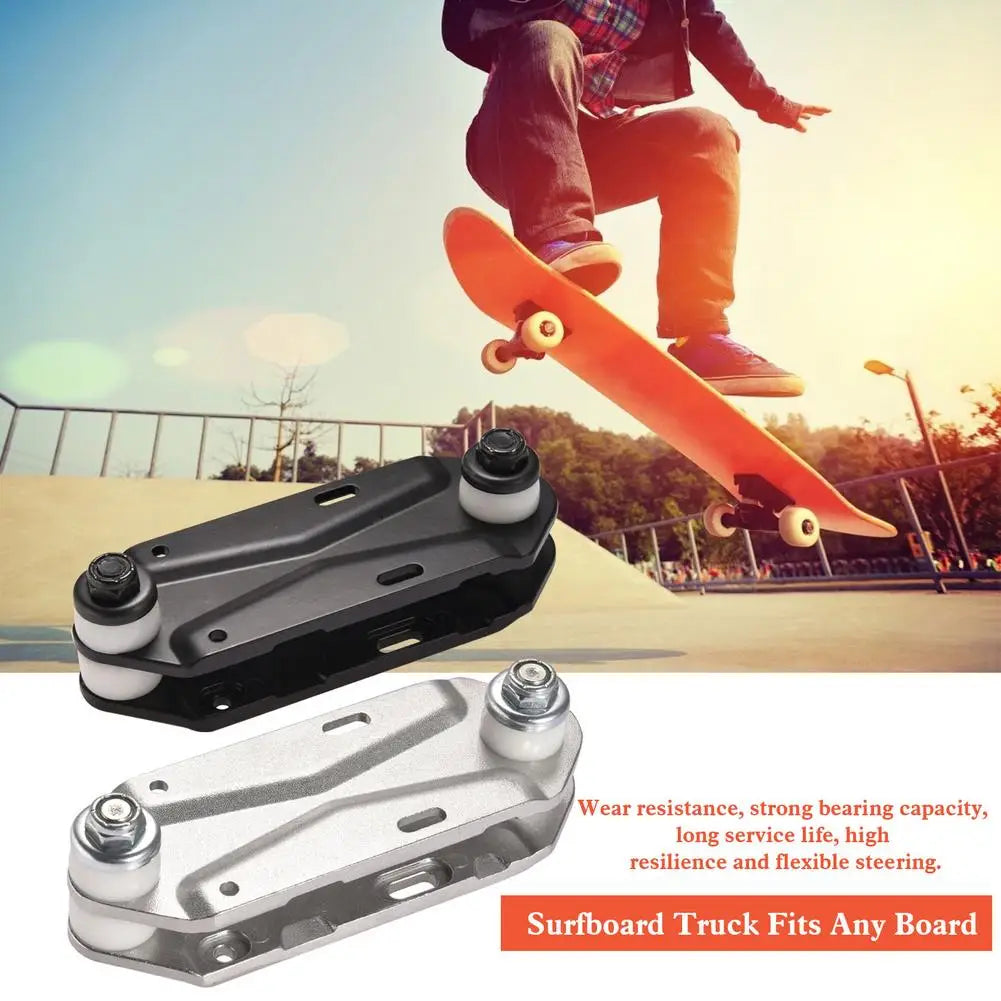 Skateboard And Rail Adapter Surfboard Truck Alloy Wear Resistance High Resilience SHR Shock Fits Any Board Replacement Parts