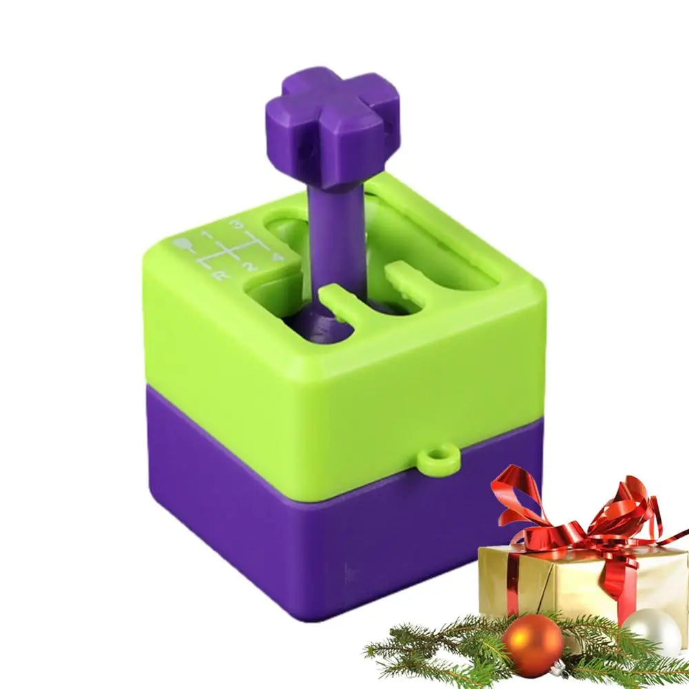 Manual Gear Shifter Keychain 3D Printed Fidget Toy Gear Shifter Mood Enhancer Novelty Toys For Office School Outdoor