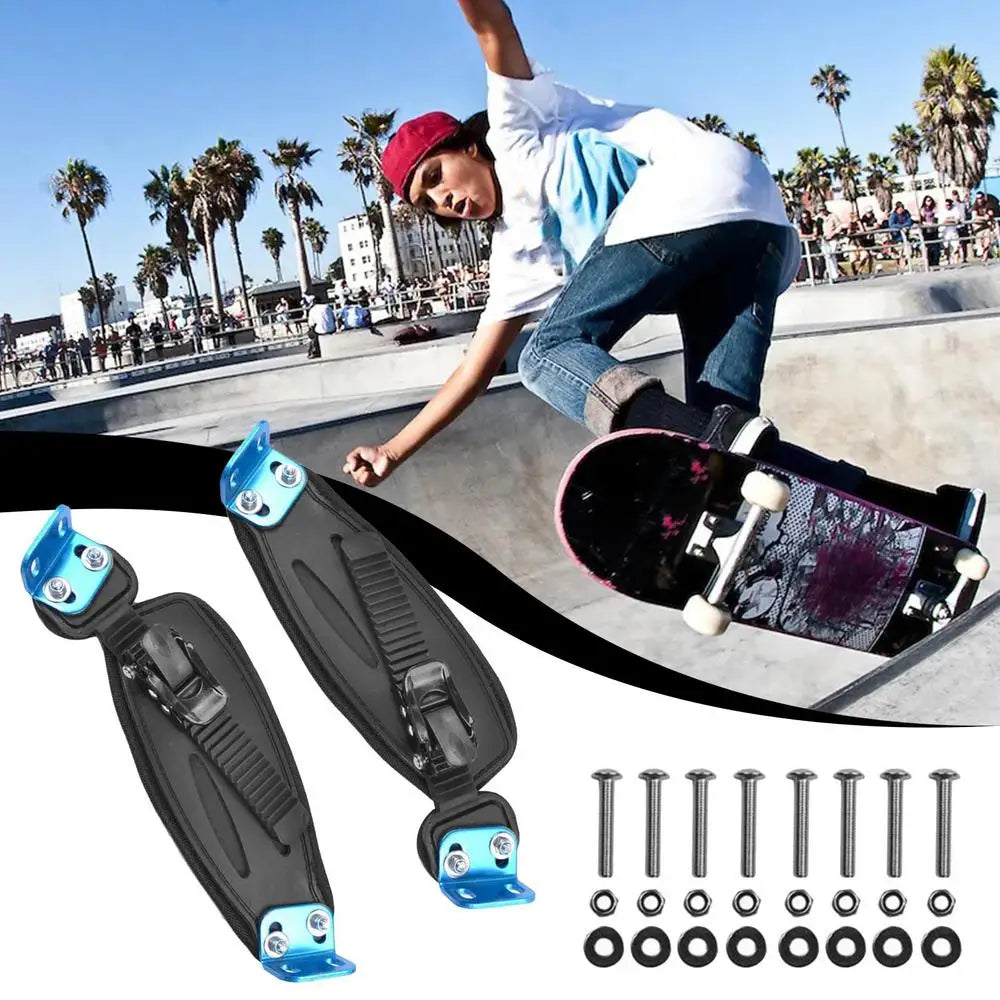Skateboard Foot Holder Skateboard Strap Foot Hold-Down Strap Adjustable Skateboard Standing Strap Longboard Foot Holder Belt