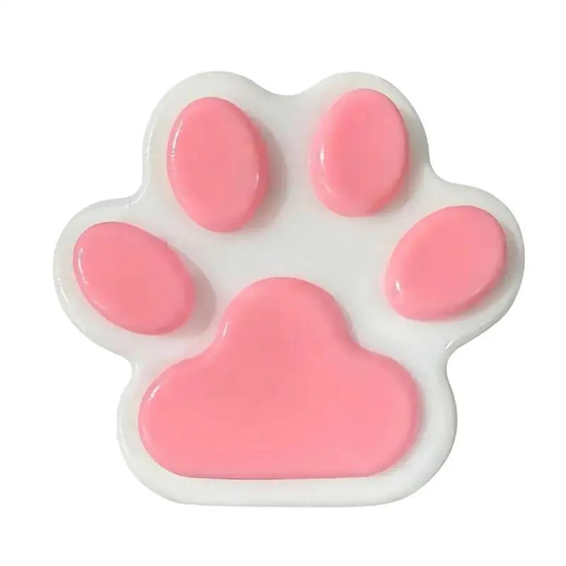 Cat Paw Squishys Fidget Toy Cute Plush Cat Paw Silicone Slow Rebound Pinch Decompressions Toy Stress Release Vent Toy