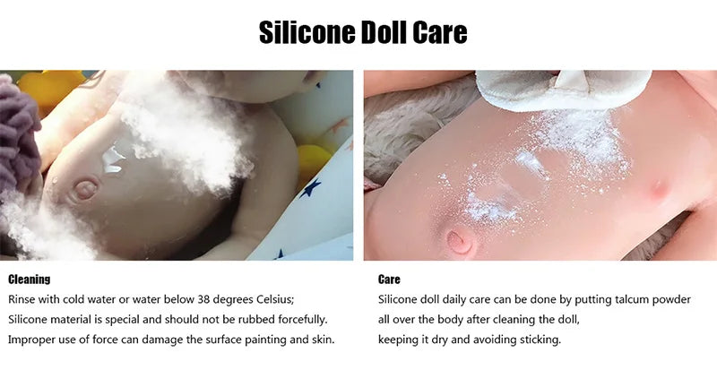 49.5cm/19.5in full body soft silicone painted reborn doll with high realism and soft touch