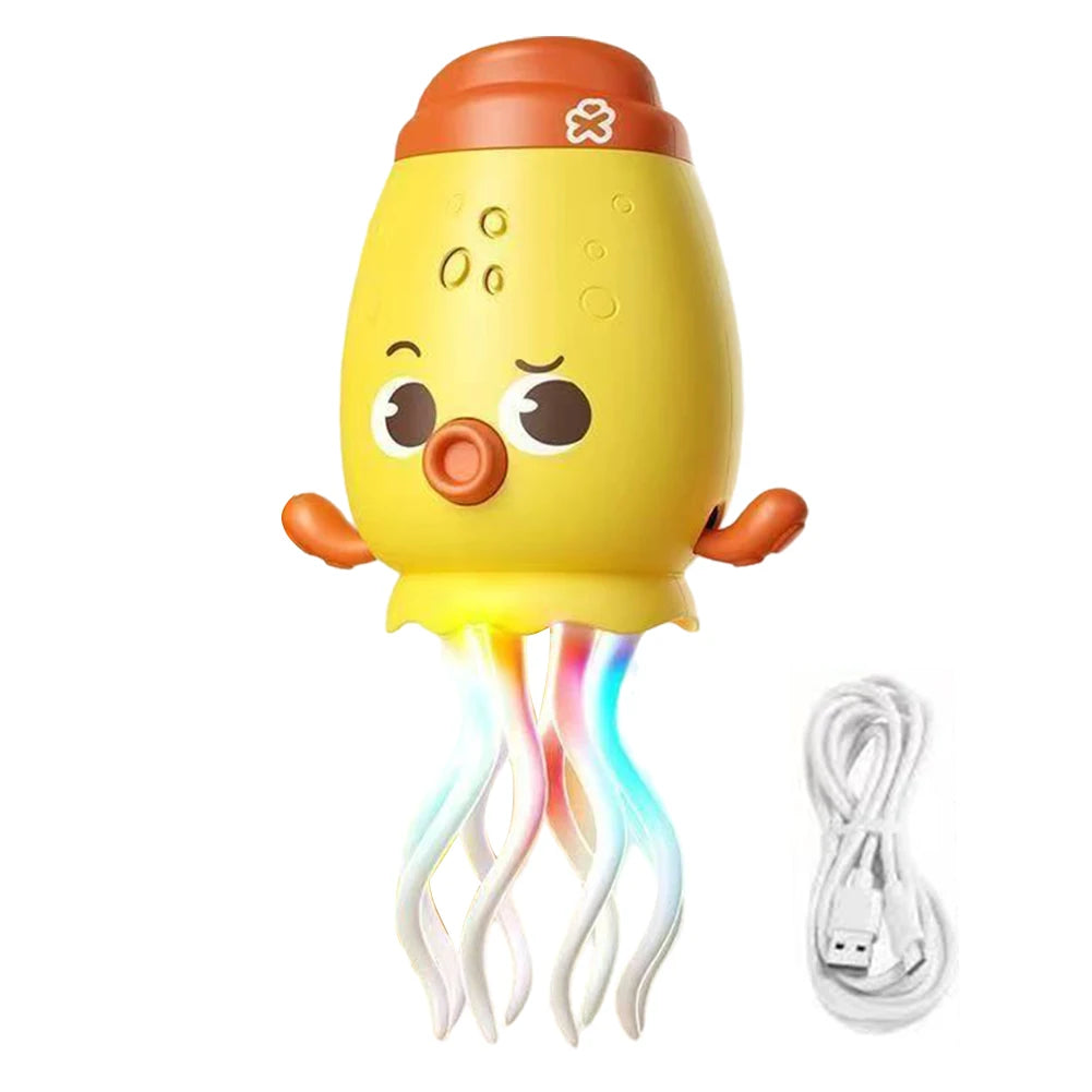 Dancing Funny Octopus Toy Smart Obstacle Avoidance Interactive Moving Toys Electronic Light Up Music Toys for Office Desk Decor