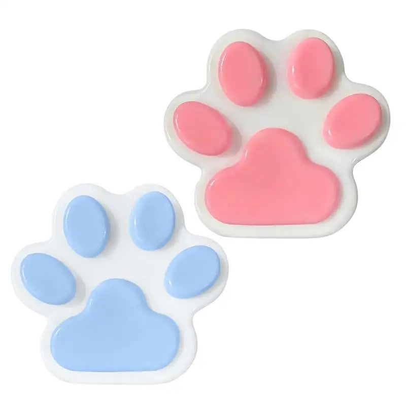 Cat Paw Squishys Fidget Toy Cute Plush Cat Paw Silicone Slow Rebound Pinch Decompressions Toy Stress Release Vent Toy