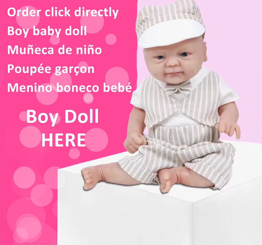 IVITA 14" 1.5kg Full Body Silicone Reborn Doll "coco" Girl Dolls Realistic Baby DIY Blank Soft Children Bebe Lifelike Toys