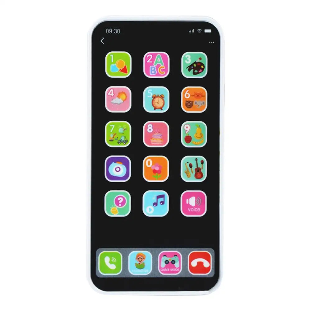 Kids Toy Smartphone Early Mobile Phone With Light Touch Screen Phone Rechargeable 10000 Functions Educational Content For Boys