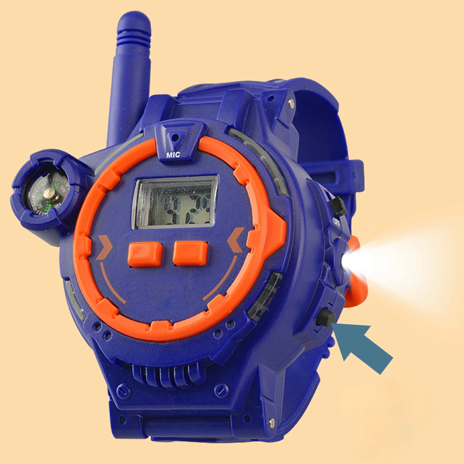 Kids Walkie Talkie Watch Walkie Talkies For Kids 2 Pack Two Way Walkie-Talkie For Boys & Girls Rechargeable Walky Talky With