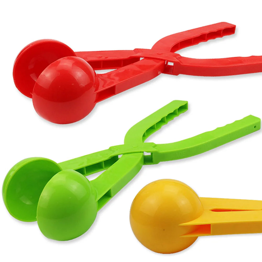 3D Large Round Snowball Maker Clip Winter Snowball Fight Children Beach Play Toy