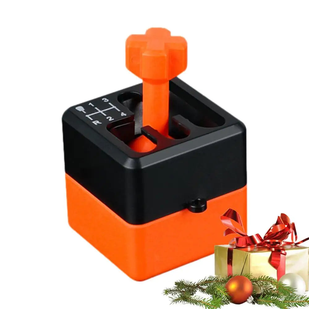 Manual Gear Shifter Keychain 3D Printed Fidget Toy Gear Shifter Mood Enhancer Novelty Toys For Office School Outdoor