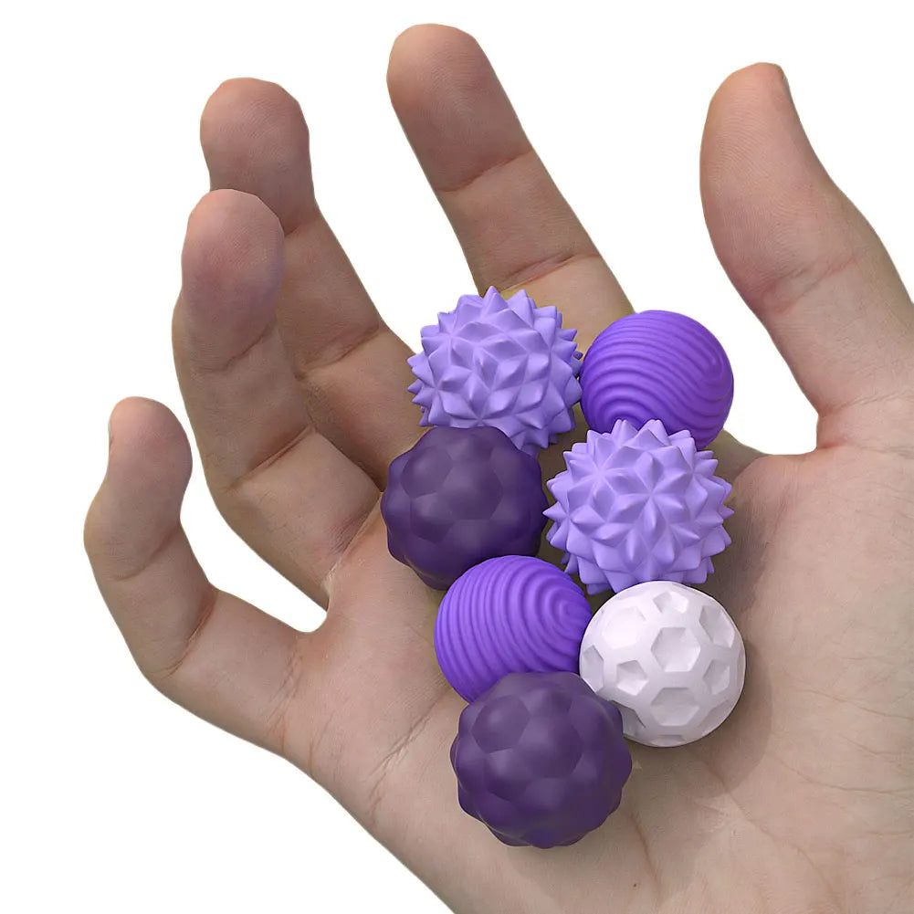 Silicone Magnetic Sensory Balls Fidget Toy Worry Balls Autism Calming Fidgeting Toy Kid Adults Anxiety Relief Stress Sensory Toy