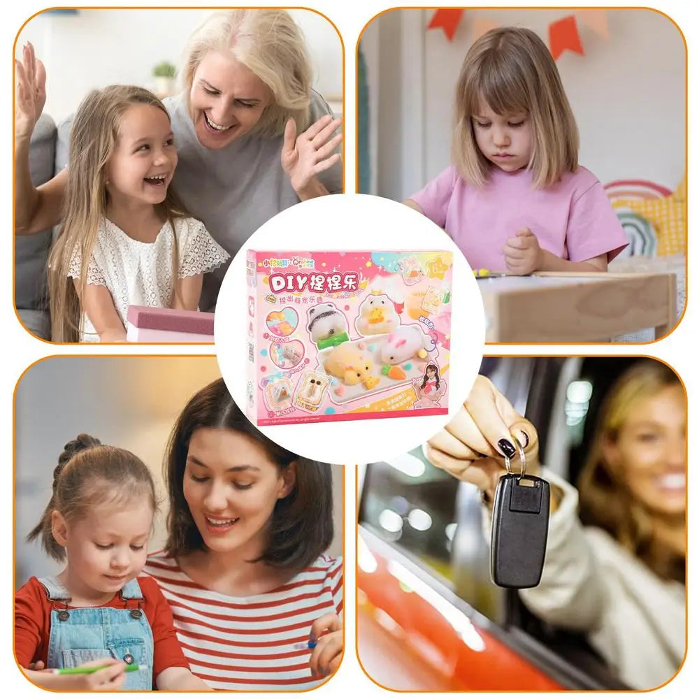 Slow Rebound Toy Slow Rising Toys Squeeze Sensory Toys Animal Pinch Press Ball Cute Pet Shape For Children Women Men