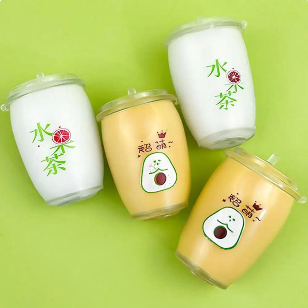 Milk Tea Cup Toy Drinks Sensory Toy Grab And Snap Hand Toy Sensory Stress Squeeze Toy Party Favor For Kids