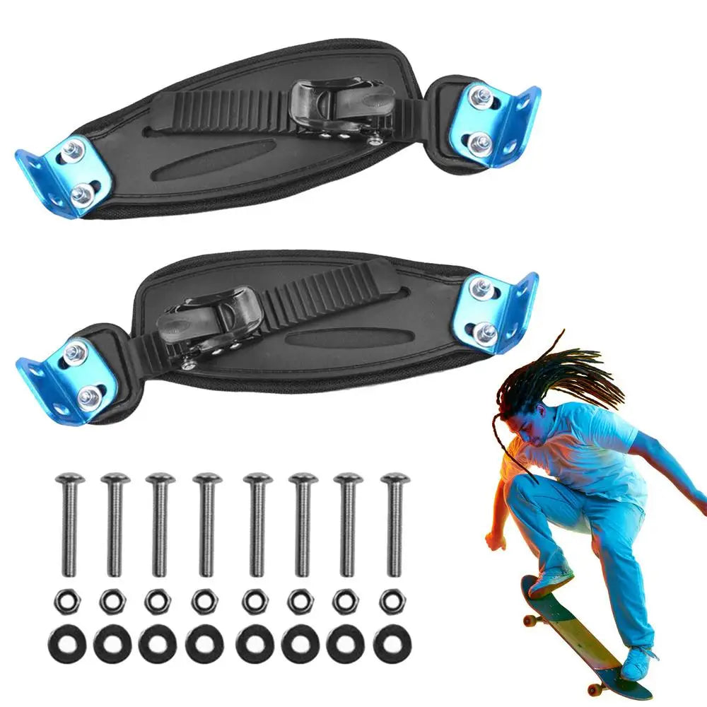 Skateboard Foot Holder Skateboard Strap Foot Hold-Down Strap Adjustable Skateboard Standing Strap Longboard Foot Holder Belt