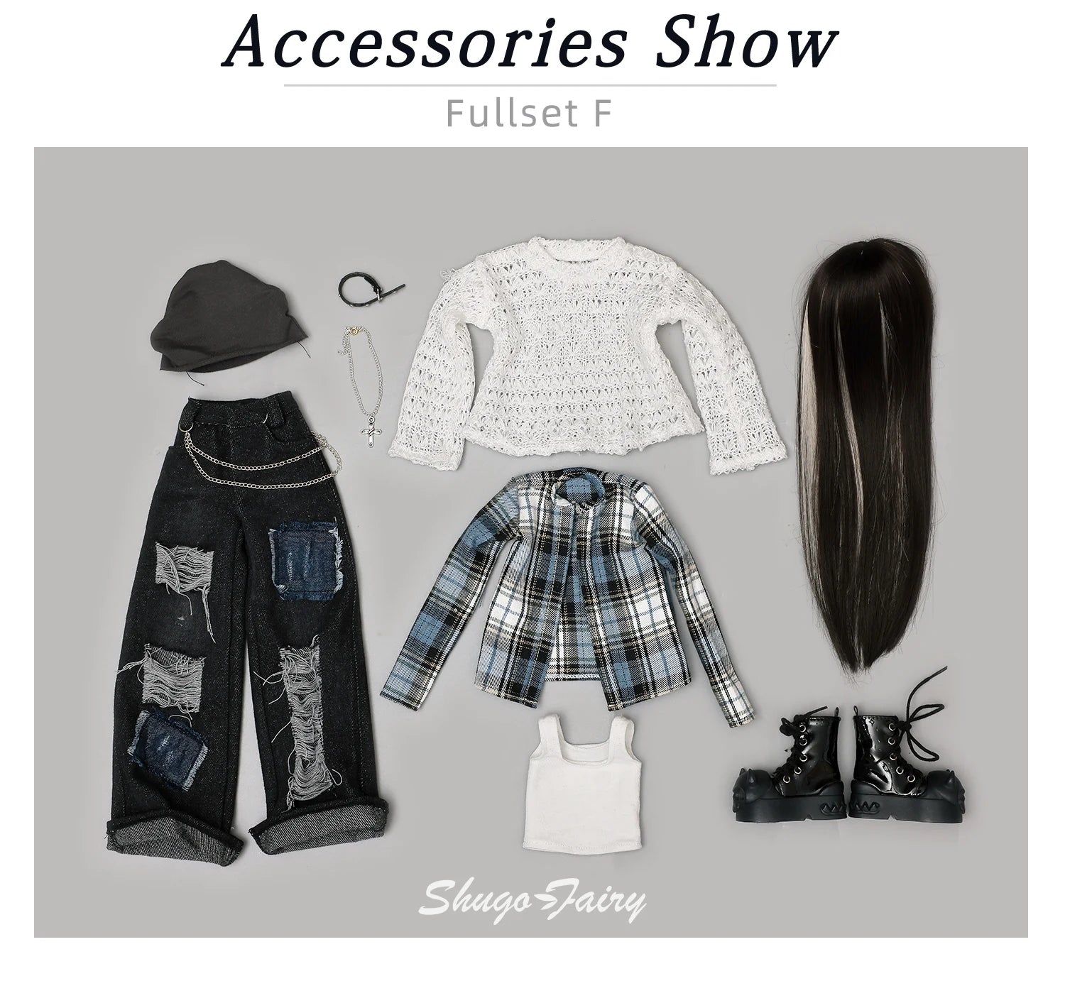 Lena F Bjd Doll 1/4 Bariy Body Lazy Pure Modern Street Daily Outfit Toys Korean Cool Music Producer Resin Shugafairy Full Set