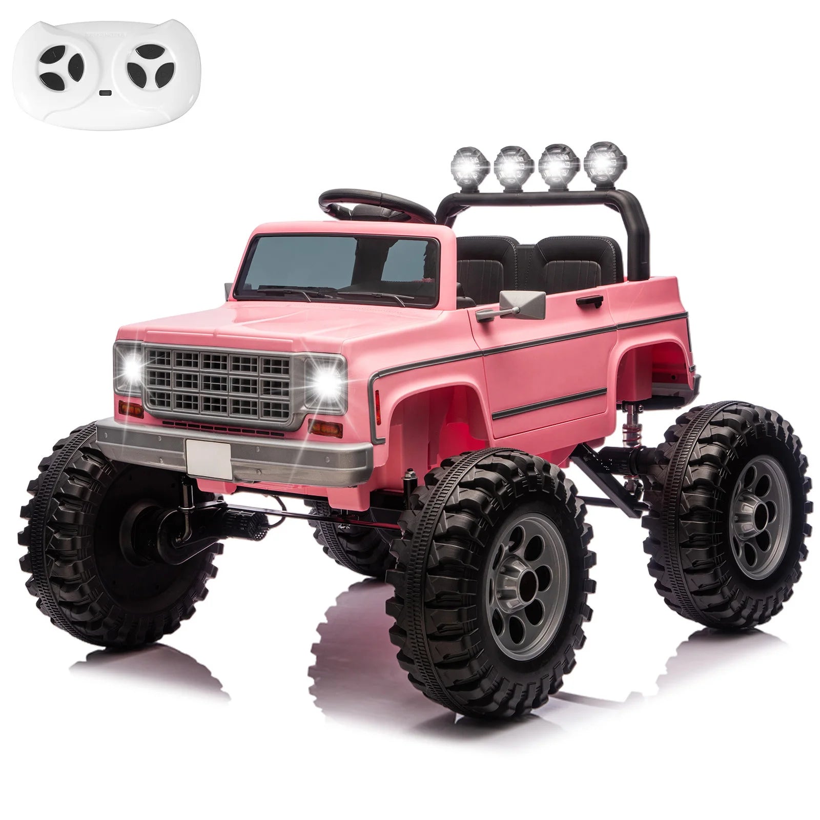 Electric Vehicle Truck for Grandson Christmas Gifts,24V Ride on Toy for Kids, Battery Powered Kids Electric Car w/ Suspension
