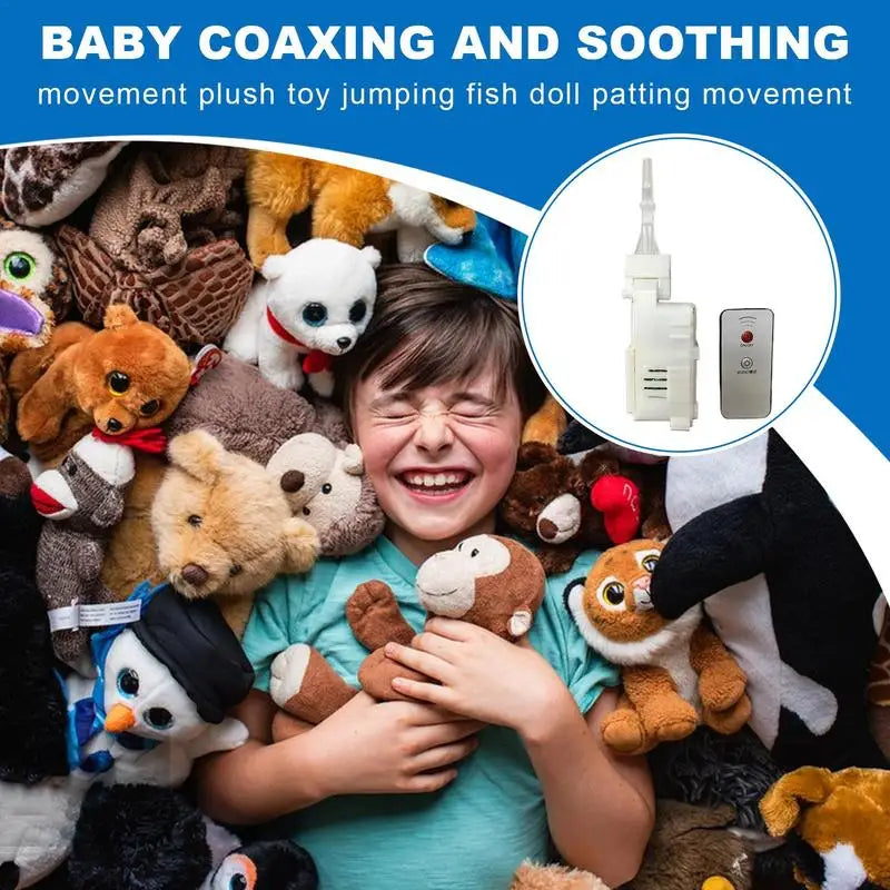 Baby Patter For Sleep Soothing Palm Hand Baby Soothers Movement Patting Sleeping Toy Jumping Fish Movement For Dolls Home Car