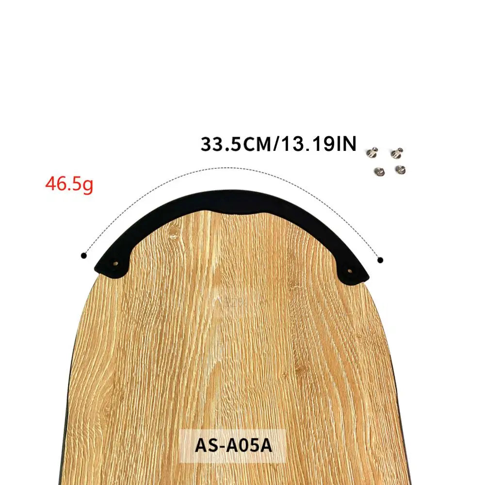 Snowboard Protection Bar Snowboard Curved Anti-Collision Strip Skateboard Deck Cover Snowboard Edge Protector For Sports