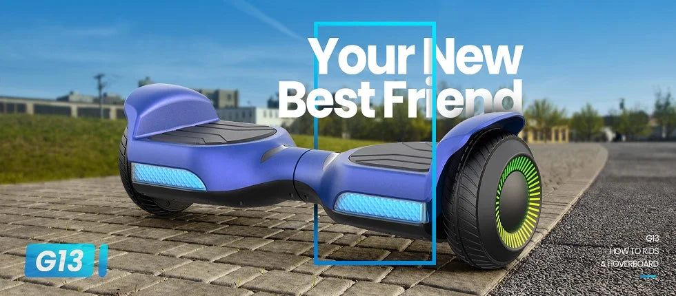 6.5''Self Balancing Hoverboard -All Terrain Hoverboard for Kids w/ LED Light&Bluetooth Speaker