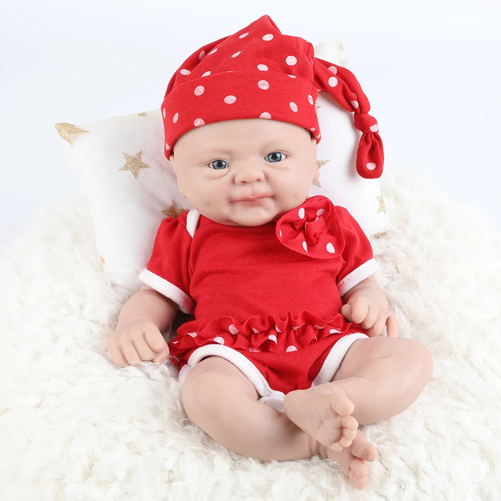 IVITA 14" 1.5kg Full Body Silicone Reborn Doll "coco" Girl Dolls Realistic Baby DIY Blank Soft Children Bebe Lifelike Toys