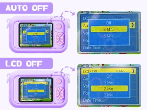 Kids Camera,ARNSSIEN 180° Flip Lens Camera for Kid,2.4in IPS LCD Digital Camera with Silicone Case,Child Selfie Camera for 3 4 5