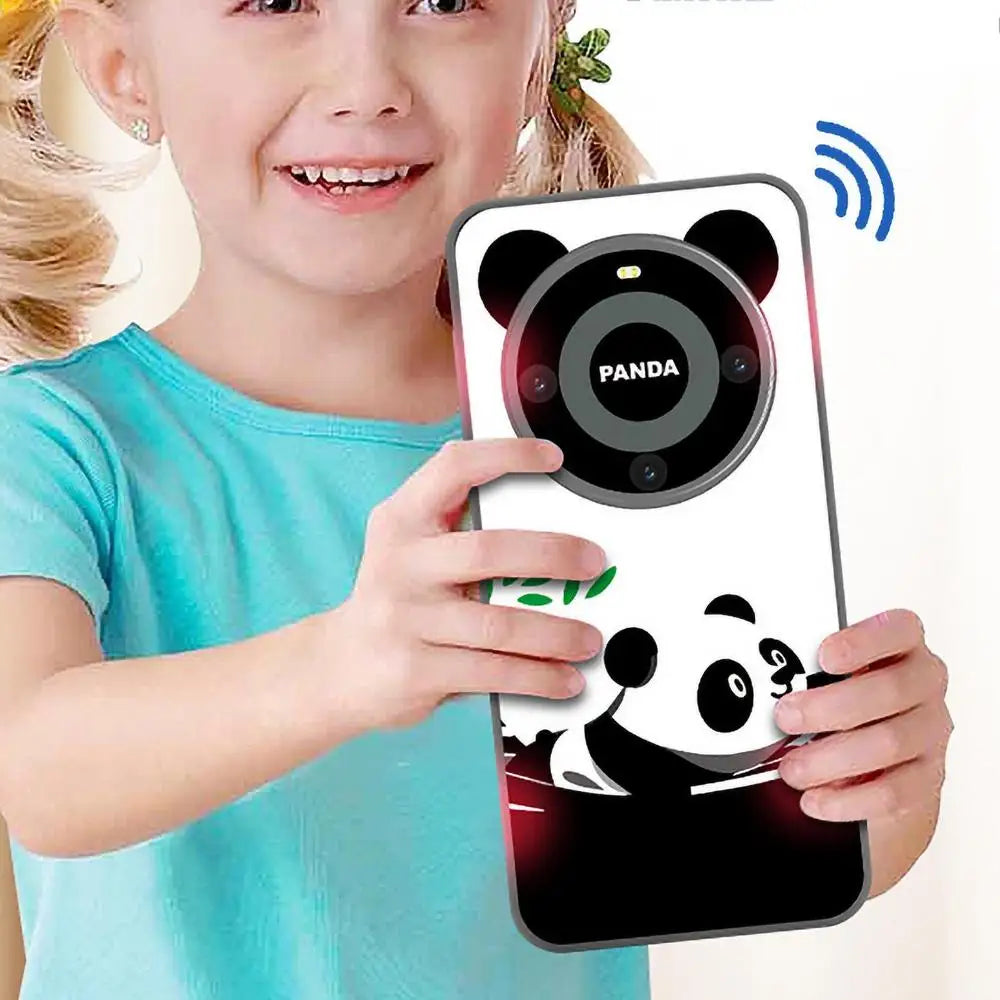 Kids Toy Smartphone Early Mobile Phone With Light Touch Screen Phone Rechargeable 10000 Functions Educational Content For Boys