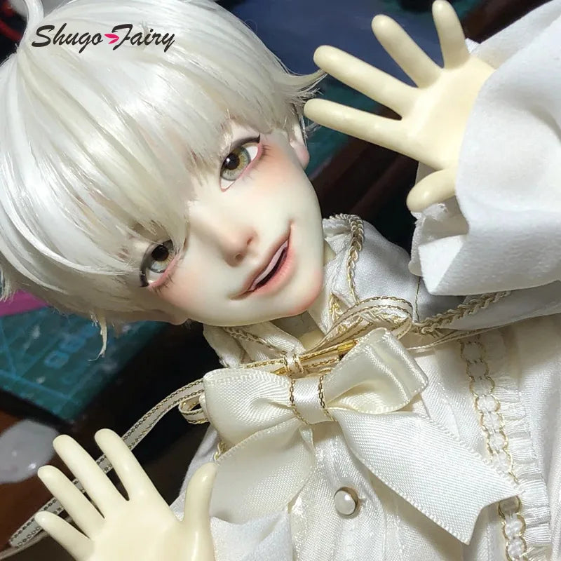 ShugaFairy Bjd Dolls Head 1/4 AHe Laugh with Happy Eyes Attractive Style Scary or Gentle High Quality Ball Jointed Doll