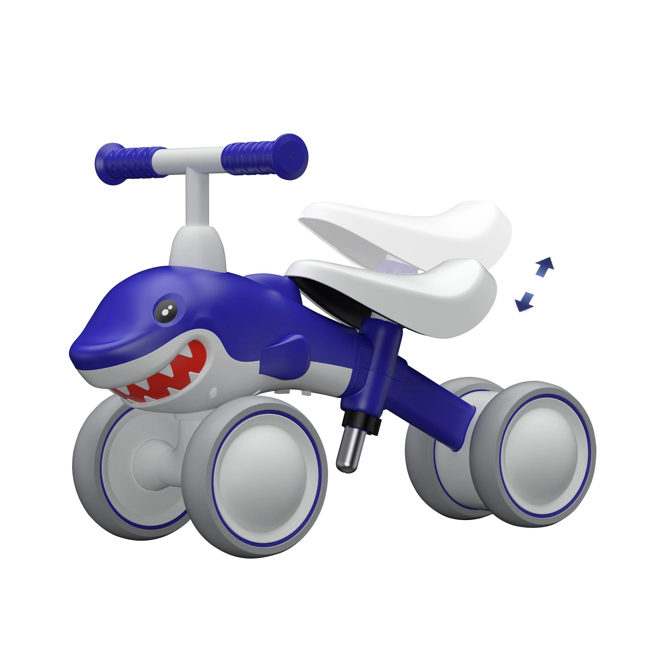 Baby Balance Bike With 4 Wheels, For Ages 12-36 Months Toys Gifts, 1 Year Old Boy,Girl Balance Bike, Toddler Best First Birthday