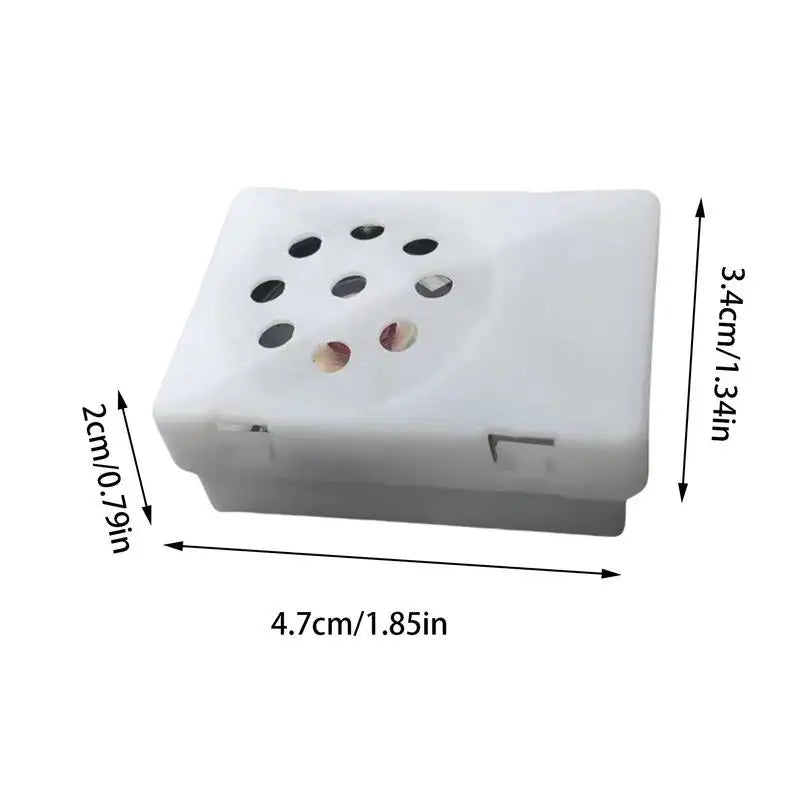 Voice Recorder for Stuffed Animal Square Voice Recording Device Recordable Stuffed Animal Insert Square Voice Box for Plush Toy