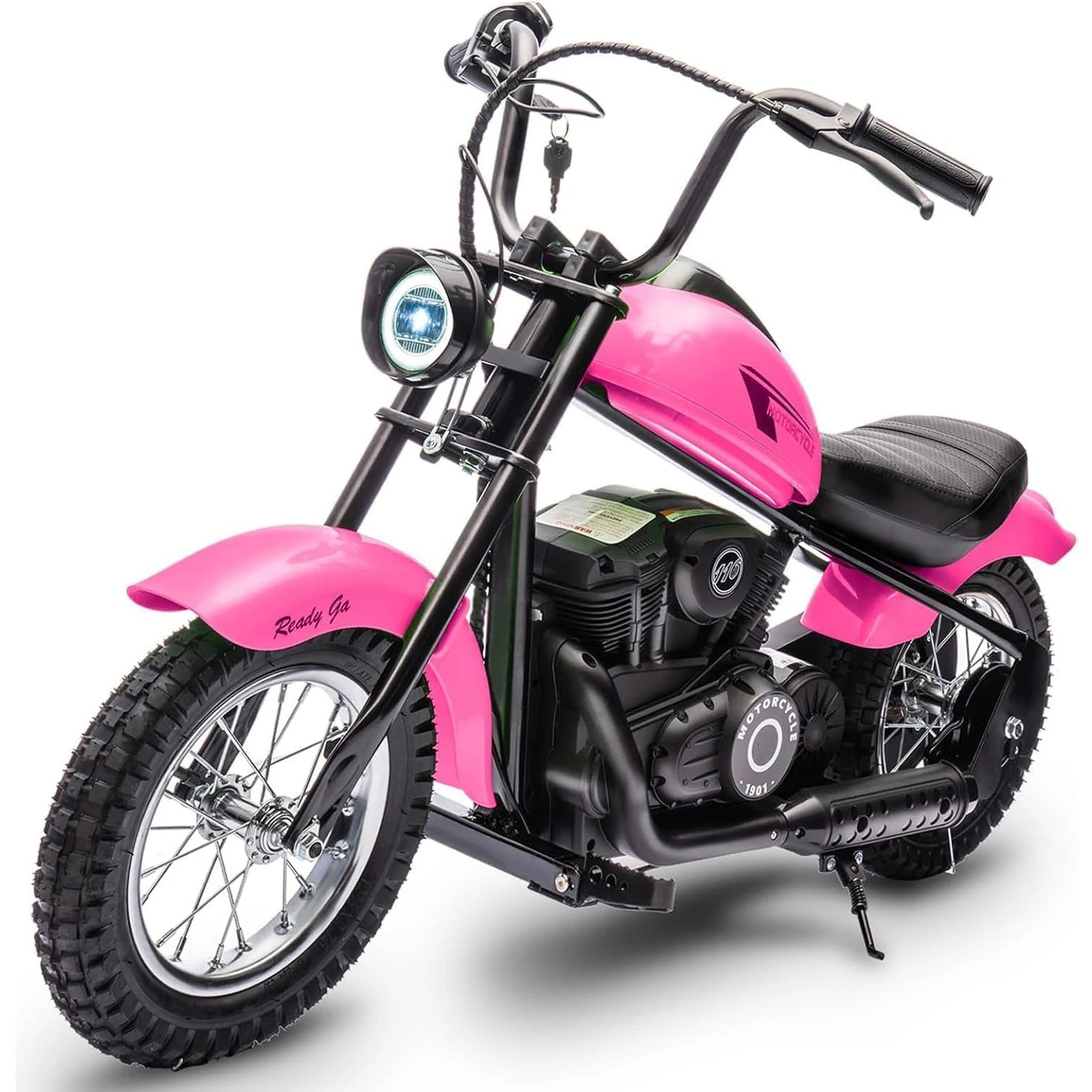 Electric Motorcycle for Kids 24v 250w Electric Dirt Bike with 2 Speed Up to 14 MPH & 60 Minutes Continuous Off-Road Dirt Bike