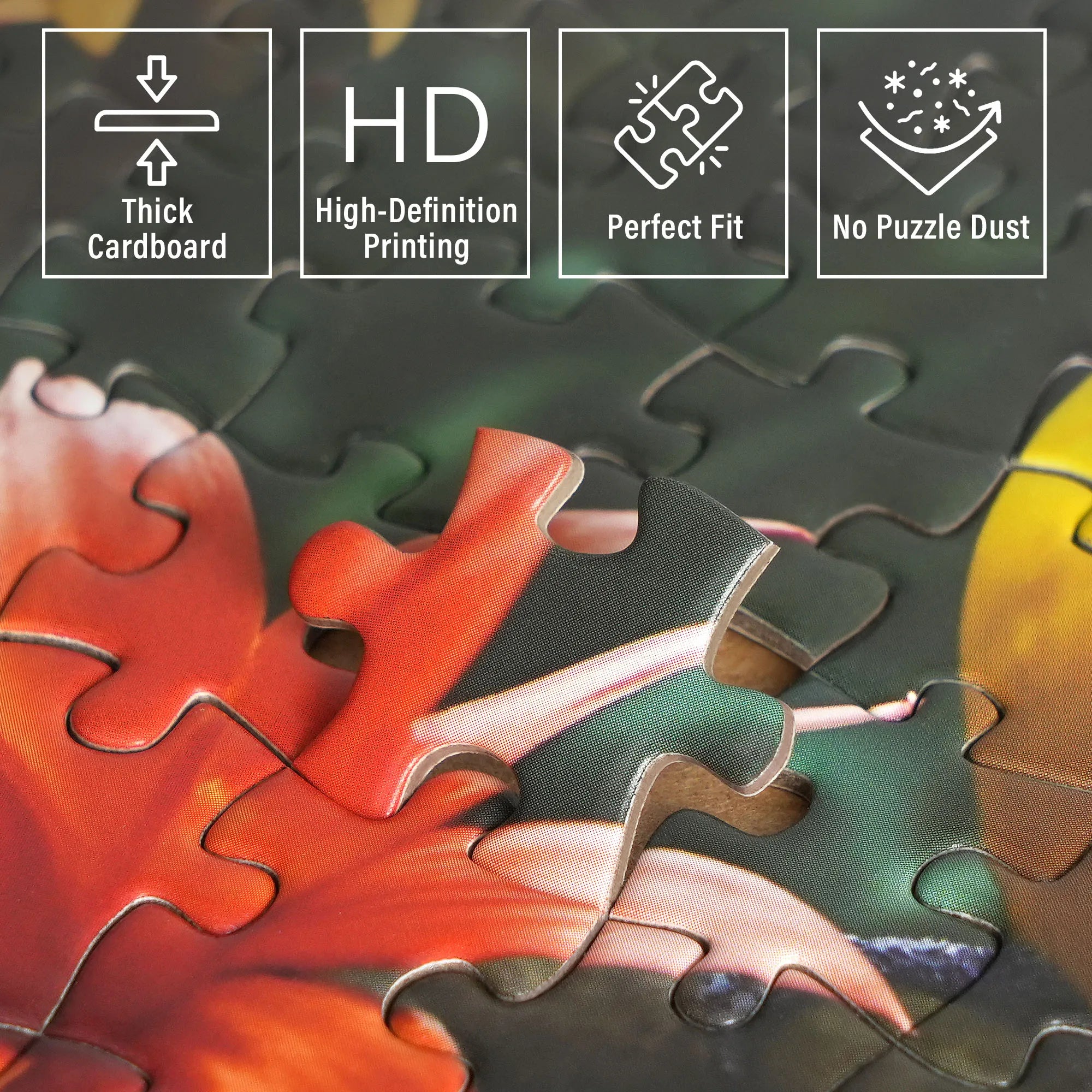 Parrots in the Jungle 1000 Piece Jigsaw Puzzle For Adults Women Men Birthday Christmas Gifts For Thanksgiving Home Decoration