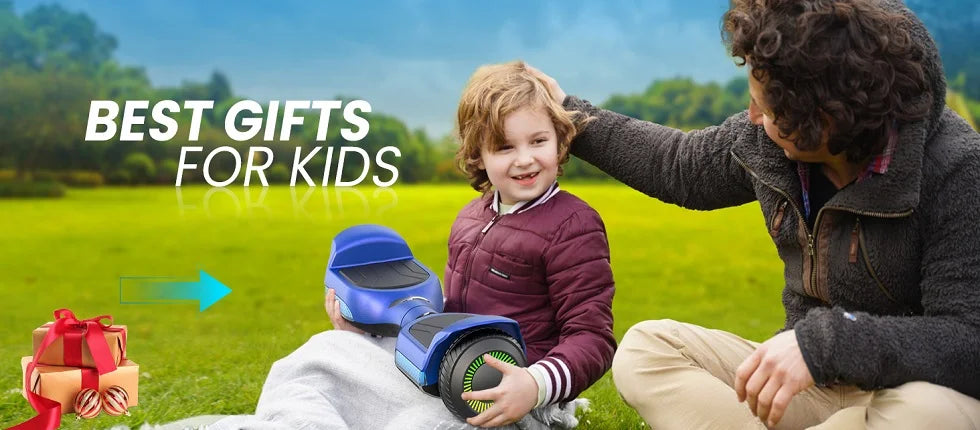 6.5''Self Balancing Hoverboard -All Terrain Hoverboard for Kids w/ LED Light&Bluetooth Speaker