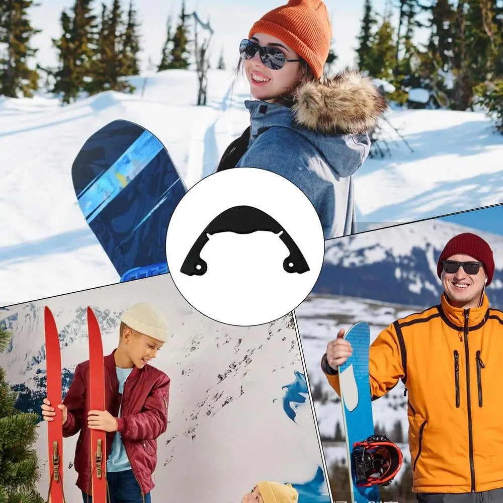 Snowboard Protection Bar Snowboard Curved Anti-Collision Strip Skateboard Deck Cover Snowboard Edge Protector For Sports
