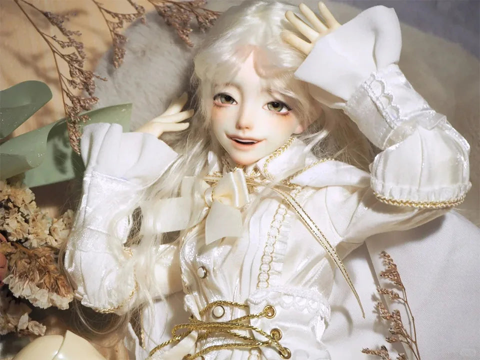 ShugaFairy Bjd Dolls Head 1/4 AHe Laugh with Happy Eyes Attractive Style Scary or Gentle High Quality Ball Jointed Doll