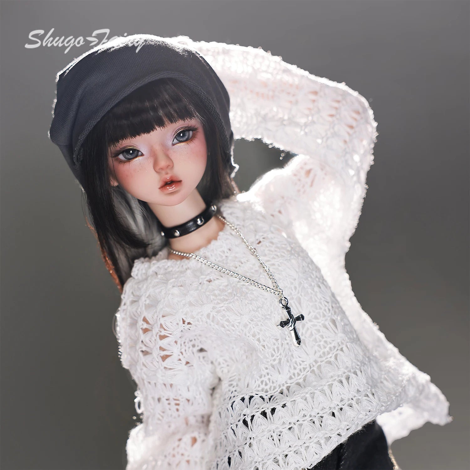 Lena F Bjd Doll 1/4 Bariy Body Lazy Pure Modern Street Daily Outfit Toys Korean Cool Music Producer Resin Shugafairy Full Set