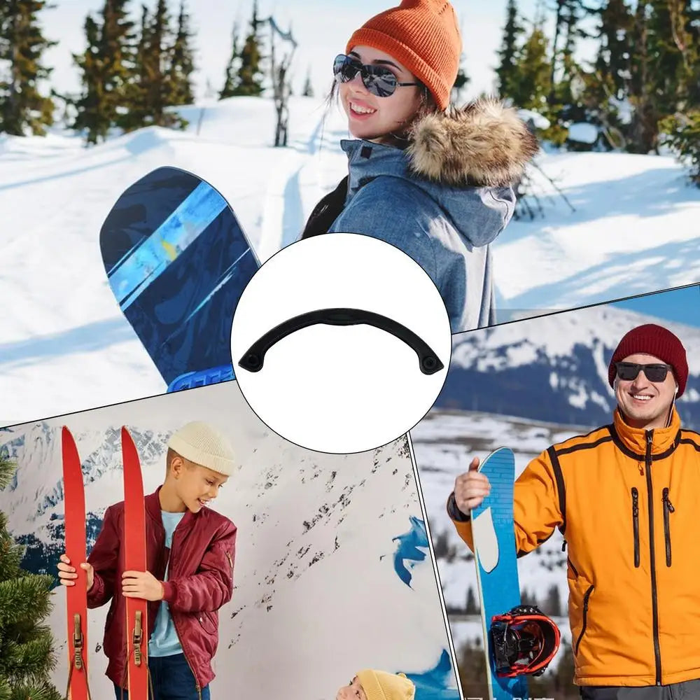 Snowboard Protection Bar Snowboard Curved Anti-Collision Strip Skateboard Deck Cover Snowboard Edge Protector For Sports