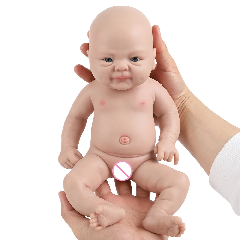 IVITA 14" 1.5kg Full Body Silicone Reborn Doll "coco" Girl Dolls Realistic Baby DIY Blank Soft Children Bebe Lifelike Toys