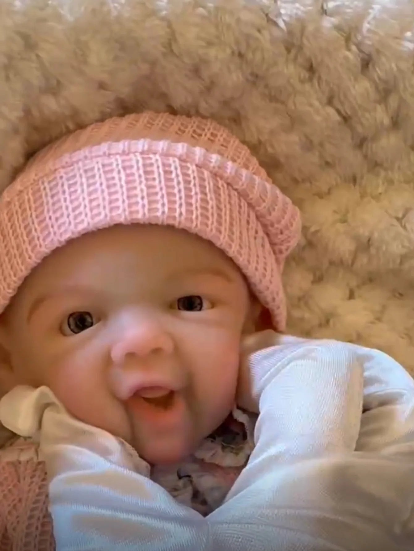 Saskia 13 Inch Vivienne Solid Soft Silicone Bebe Reborn Girl Cute Baby Can Open Mouth muñeca reborn bebé Toys