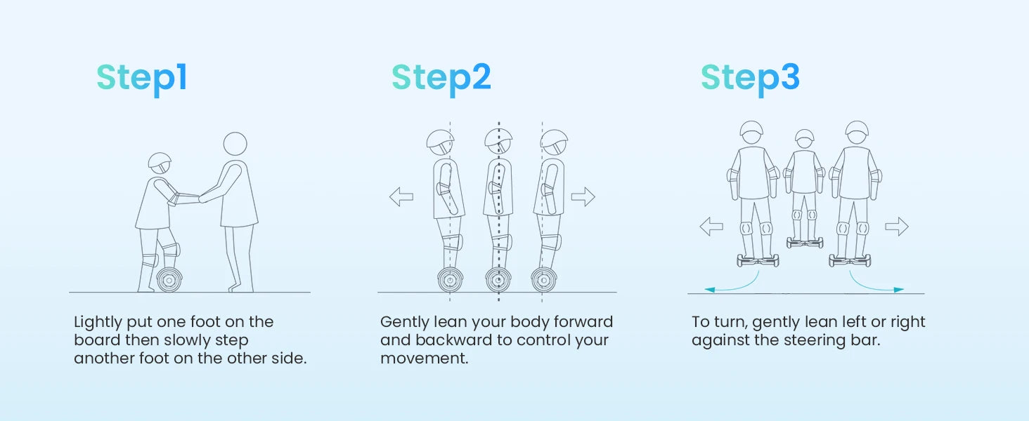 6.5''Self Balancing Hoverboard -All Terrain Hoverboard for Kids w/ LED Light&Bluetooth Speaker