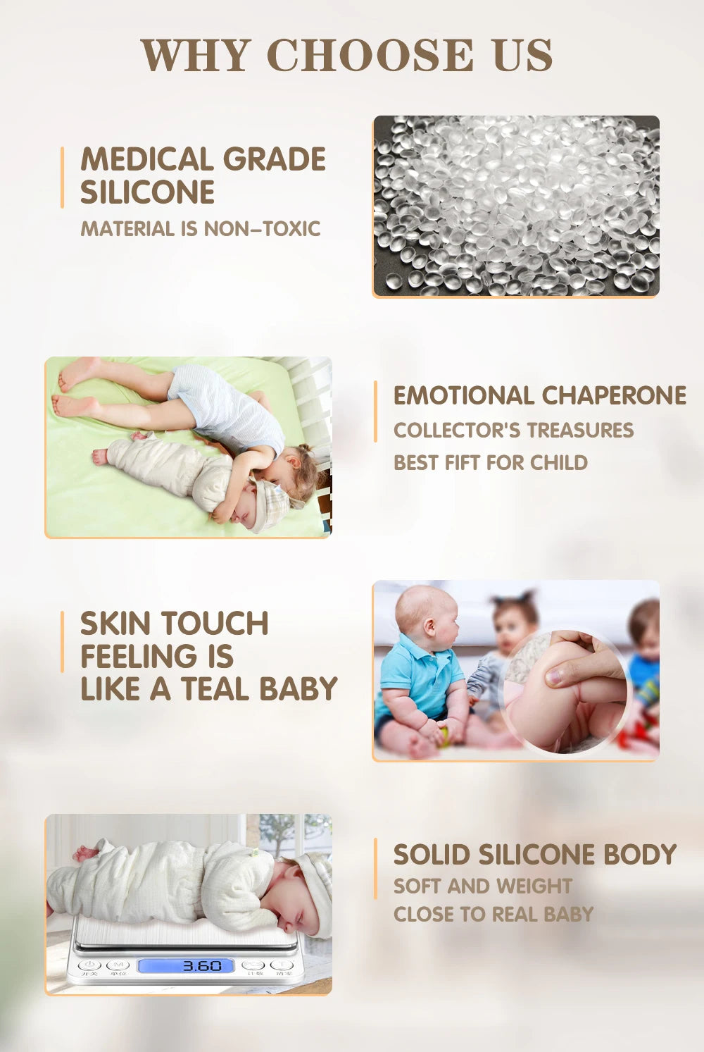 COSDOLL 18inch Silicone Reborn Baby Doll Girl can Drink and Pee Soft Realistic Silicone Kid Doll Birthday Present Children Gifts