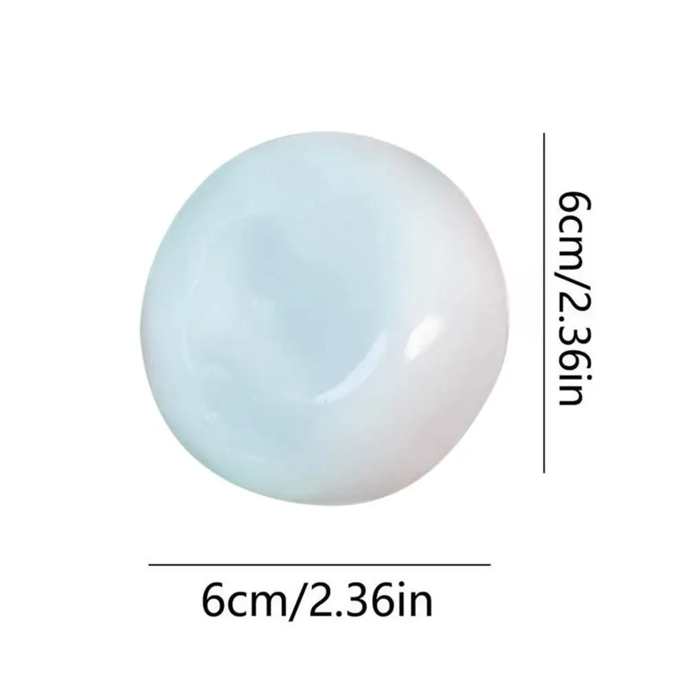 Non-Toxic Handmade Ball Pinch Ice Skin Glutinous Rice Cake Sticky Finger Pinch Creative Stress Relief DIY Toys Children's Safety