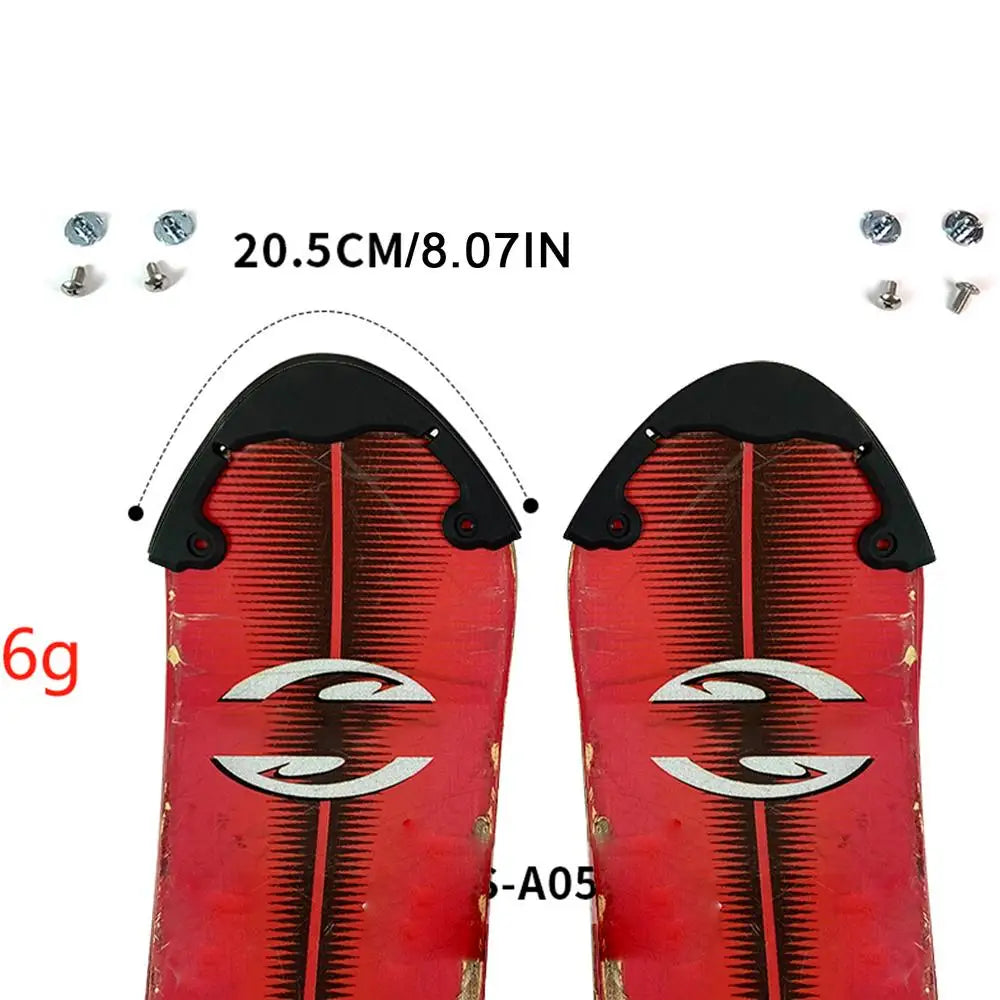 Snowboard Protection Bar Snowboard Curved Anti-Collision Strip Skateboard Deck Cover Snowboard Edge Protector For Sports