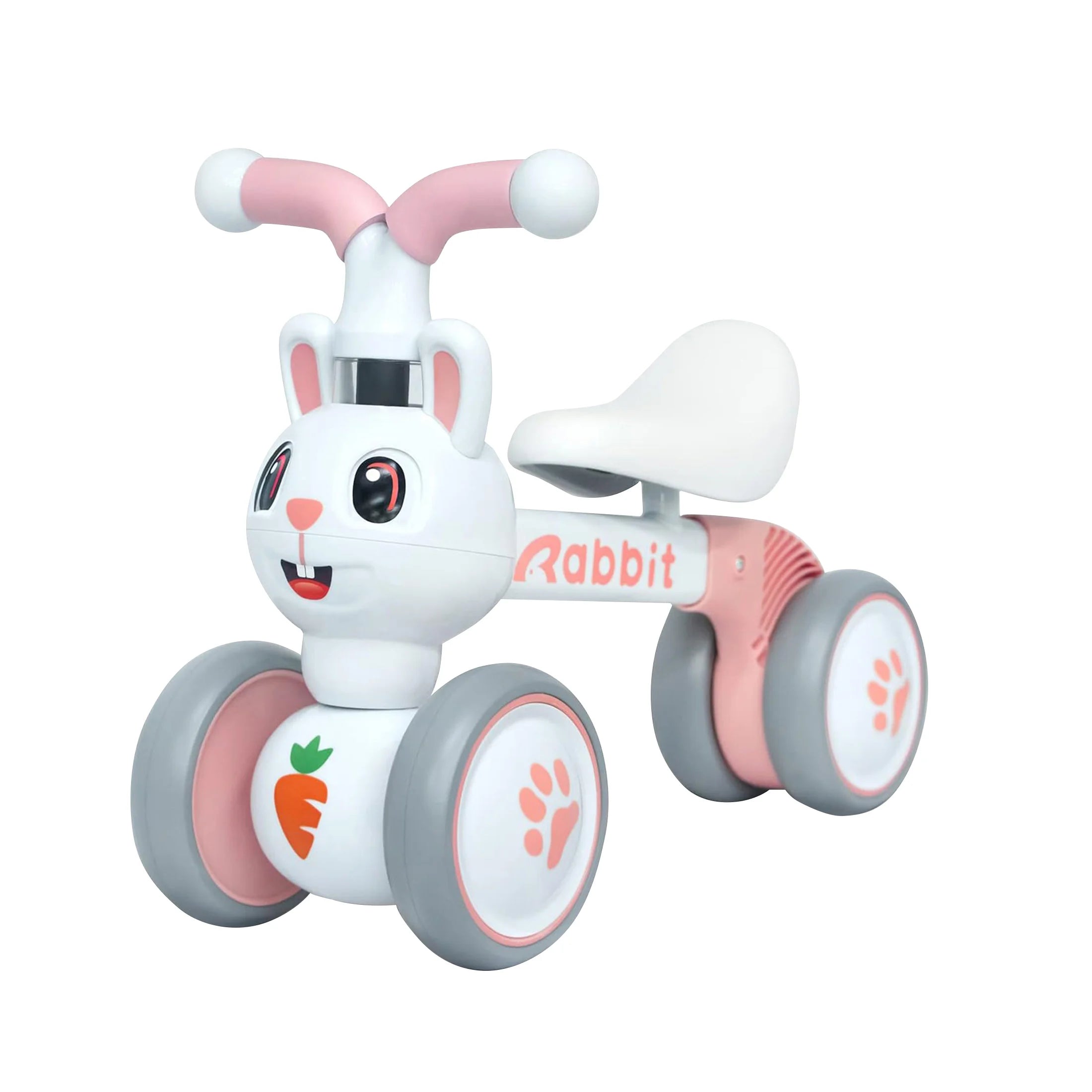 Baby Balance Bike With 4 Wheels, For Ages 12-36 Months Toys Gifts, 1 Year Old Boy,Girl Balance Bike, Toddler Best First Birthday