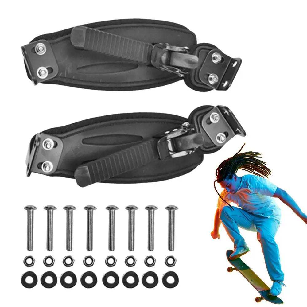 Skateboard Foot Holder Skateboard Strap Foot Hold-Down Strap Adjustable Skateboard Standing Strap Longboard Foot Holder Belt