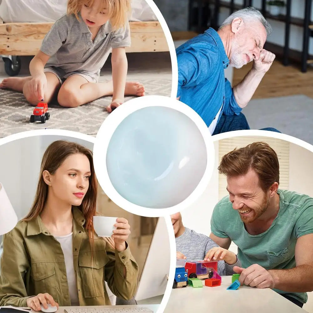 Non-Toxic Handmade Ball Pinch Ice Skin Glutinous Rice Cake Sticky Finger Pinch Creative Stress Relief DIY Toys Children's Safety