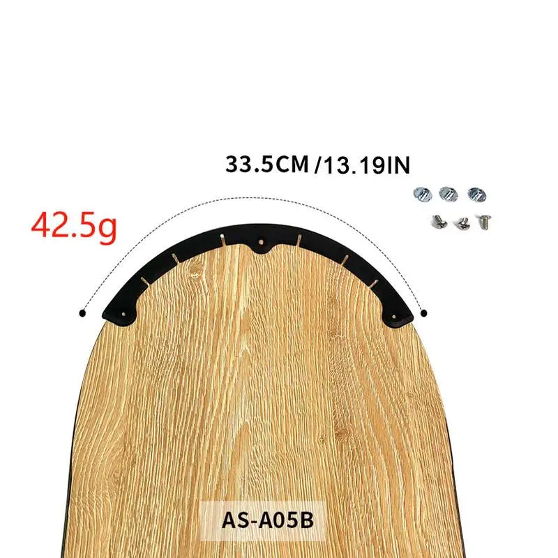 Snowboard Protection Bar Snowboard Curved Anti-Collision Strip Skateboard Deck Cover Snowboard Edge Protector For Sports