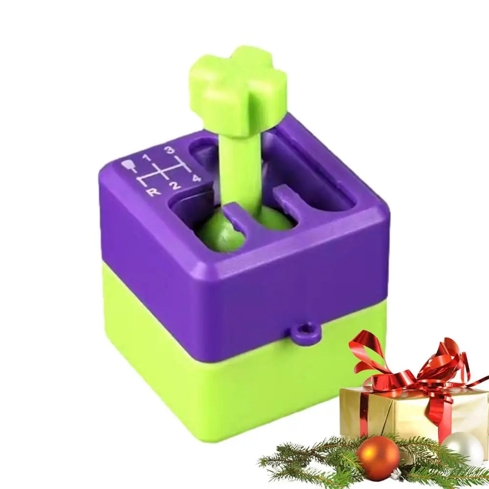 Manual Gear Shifter Keychain 3D Printed Fidget Toy Gear Shifter Mood Enhancer Novelty Toys For Office School Outdoor