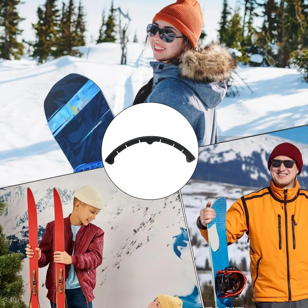 Snowboard Protection Bar Snowboard Curved Anti-Collision Strip Skateboard Deck Cover Snowboard Edge Protector For Sports
