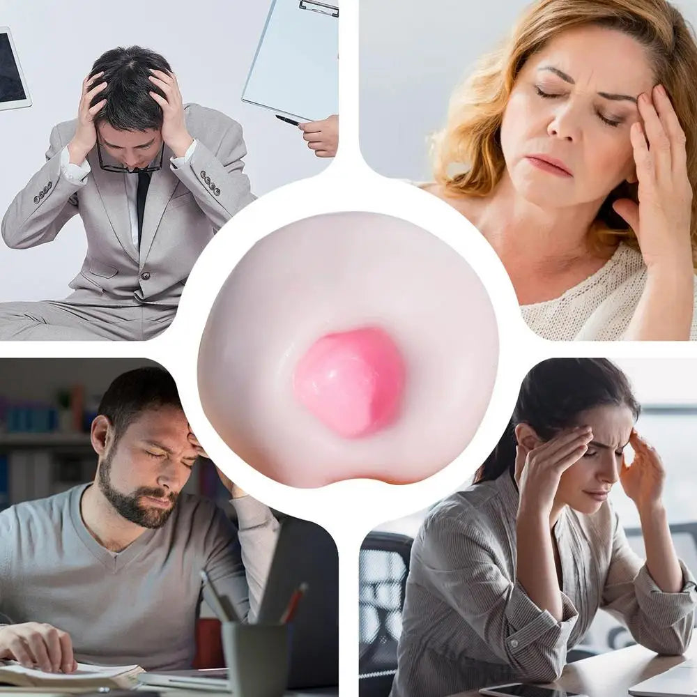 Super Soft Ice Skin Pinch Squishys Decompressiones Toy Glutinous Rice Cake Ball Maker Slow Rebound Stress Relief Toy Children's